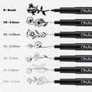 Ohuhu Hana Highway Fineliner Drawing Pens 18 pcs Y30-80600-54