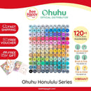 Ohuhu 120 Basic Colors Dual Tips Alcohol Art Markers Y30-80404-69, Y30-80400-32, Y30-80401-85