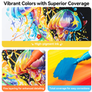 Ohuhu Cotton-Core Acrylic Markers 30 Colors - Kalalau Y30-80601-82