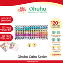 Ohuhu 120 Basic Colors Dual Tips Alcohol Art Markers Y30-80404-69, Y30-80400-32, Y30-80401-85