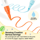 Ohuhu Cotton-Core Acrylic Markers 30 Colors - Kalalau Y30-80601-82