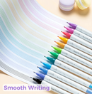 Ohuhu Colored Fineliner & Brush Pens, 12 Colors Y30-80601-61