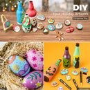 Ohuhu Kakaako Dual Nib Waterproof Acrylic Markers / Acrylic Pens 30 Colors Y30-80601-08