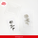 Bee Happy Acrylic Stamping Blocks Round Corners 6mm