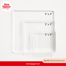 Bee Happy Acrylic Stamping Blocks Round Corners 6mm