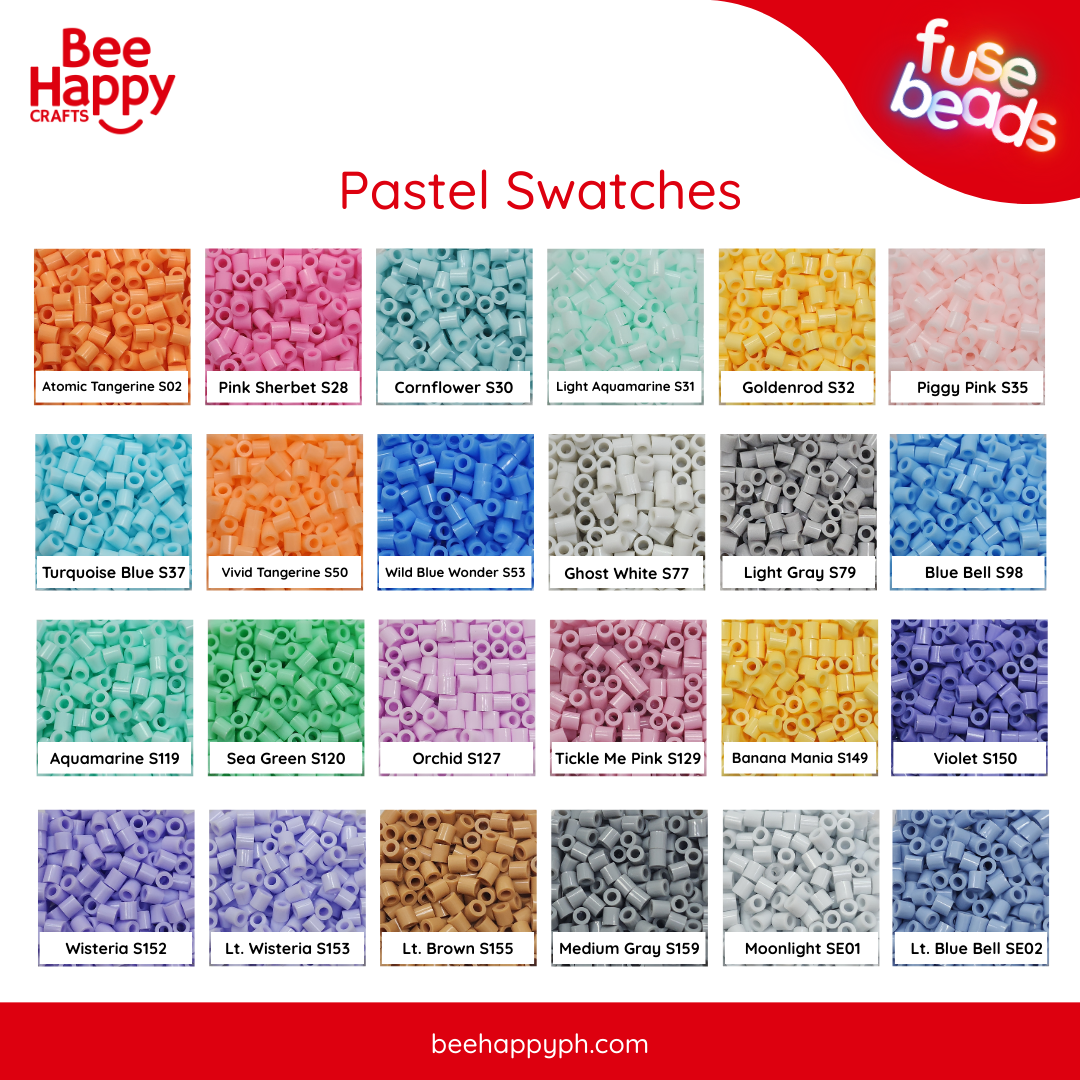 Kindli Fuse Beads Pastel Refill By Bee Happy