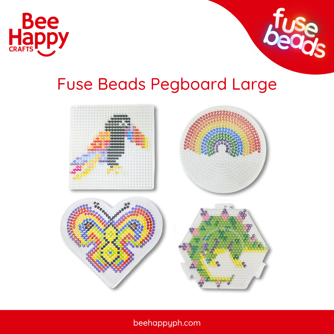 Kindli Pegboard Large for Regular Fuse Beads (5 mm) by Bee Happy