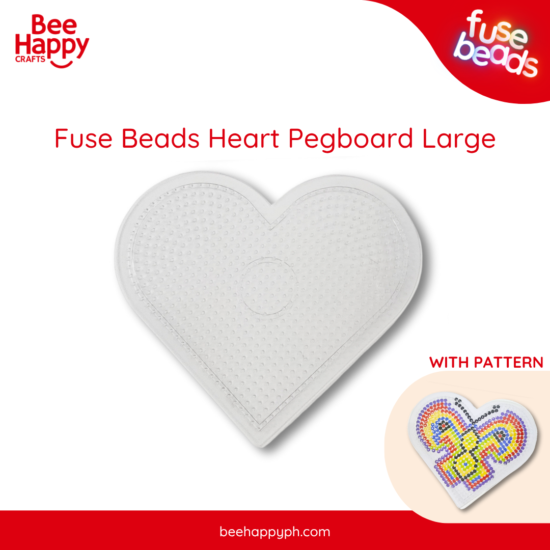 Kindli Pegboard Large for Regular Fuse Beads (5 mm) by Bee Happy