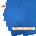Bee Happy 250gsm Smooth Cardstocks 10 Sheets - Primary Colors
