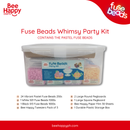 Kindli Fuse Beads Party Kit (8,000 Beads + Accessories) By Bee Happy
