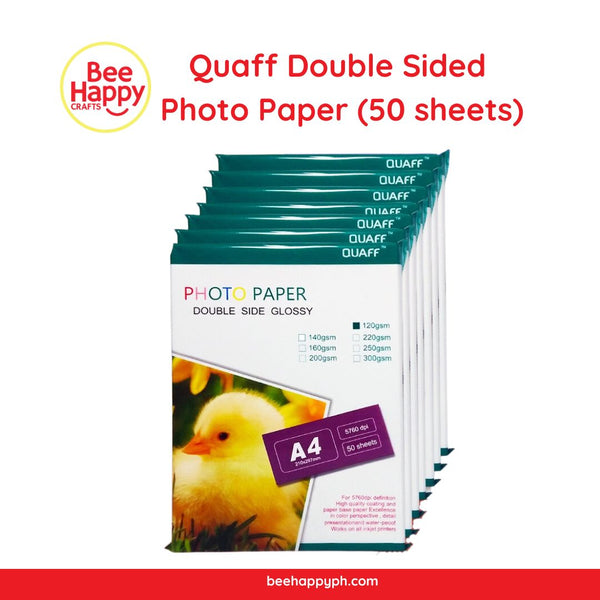 Quaff Double Sided Photo Paper (50 sheets)