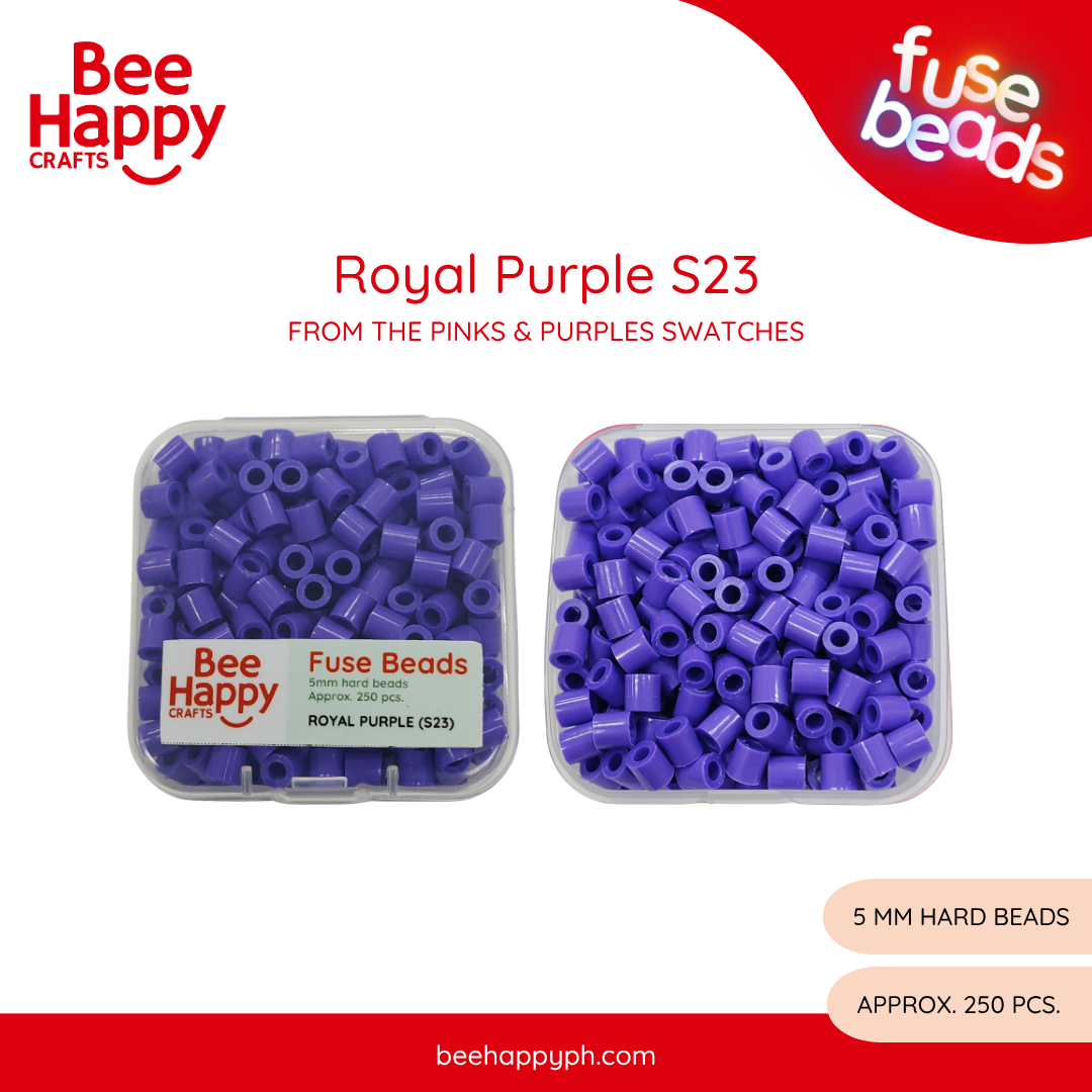 Kindli Fuse Beads Pinks and Purples + Blues and Greens Refill By Bee Happy