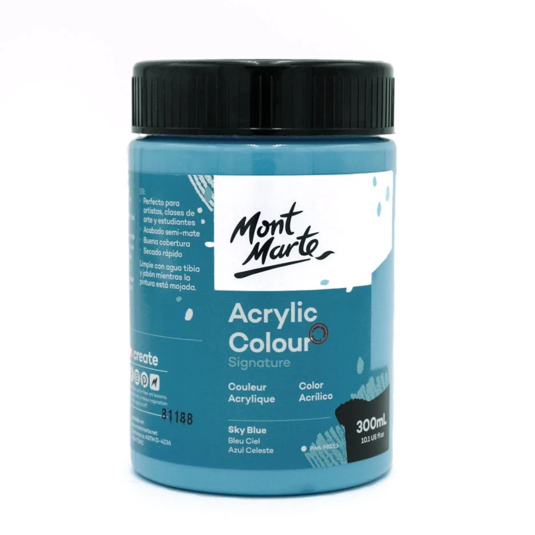 Mont Marte Acrylic Colour Paint Signature 300ml