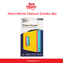 Mont Marte Texture Combs Signature 4pc