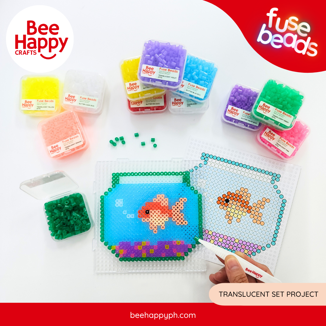 Kindli Fuse Beads Expansion Sets  (12 & 24 colors) By Bee Happy