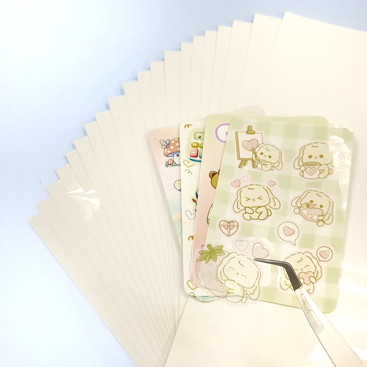 Waterproof Printable Vinyl Sticker A4 (Itech & Bee Happy)