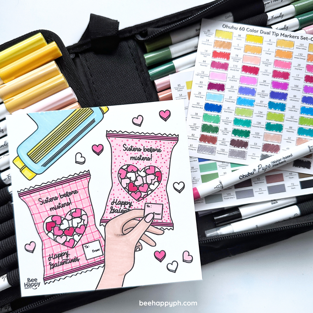 Bee Happy Coloring Pages - Printable Coloring Cards (Digital Download)