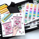 Bee Happy Coloring Pages - Printable Coloring Cards (Digital Download)