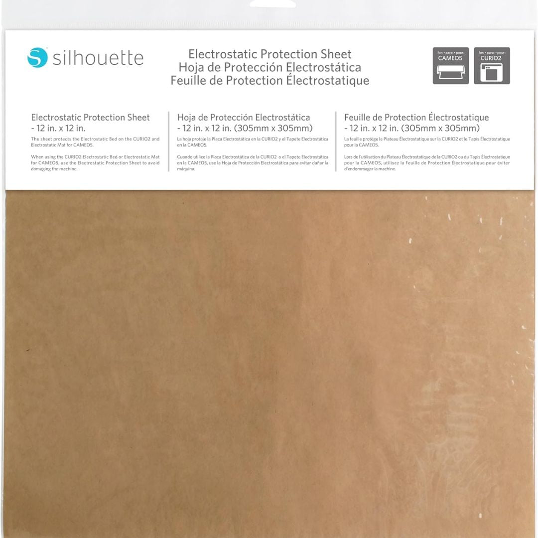 Silhouette Electrostatic Bed Protection Sheet - 12