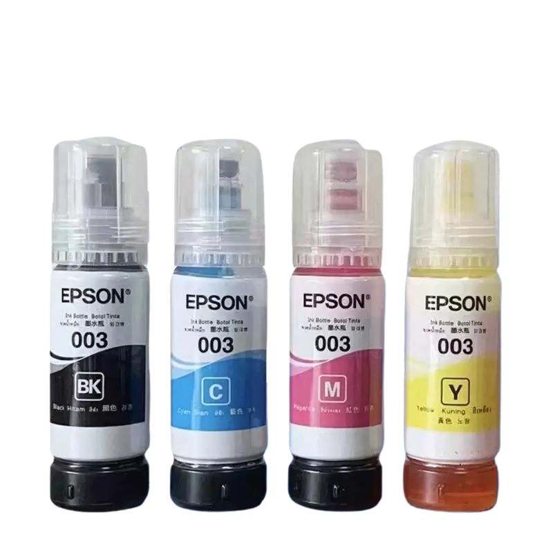 Epson Original Dye Ink 003 for Ecotank L1210,L1250,L3210,L3216,L3250,L3256,L5290,L3550,L3556,L5590 and L11050 Printers