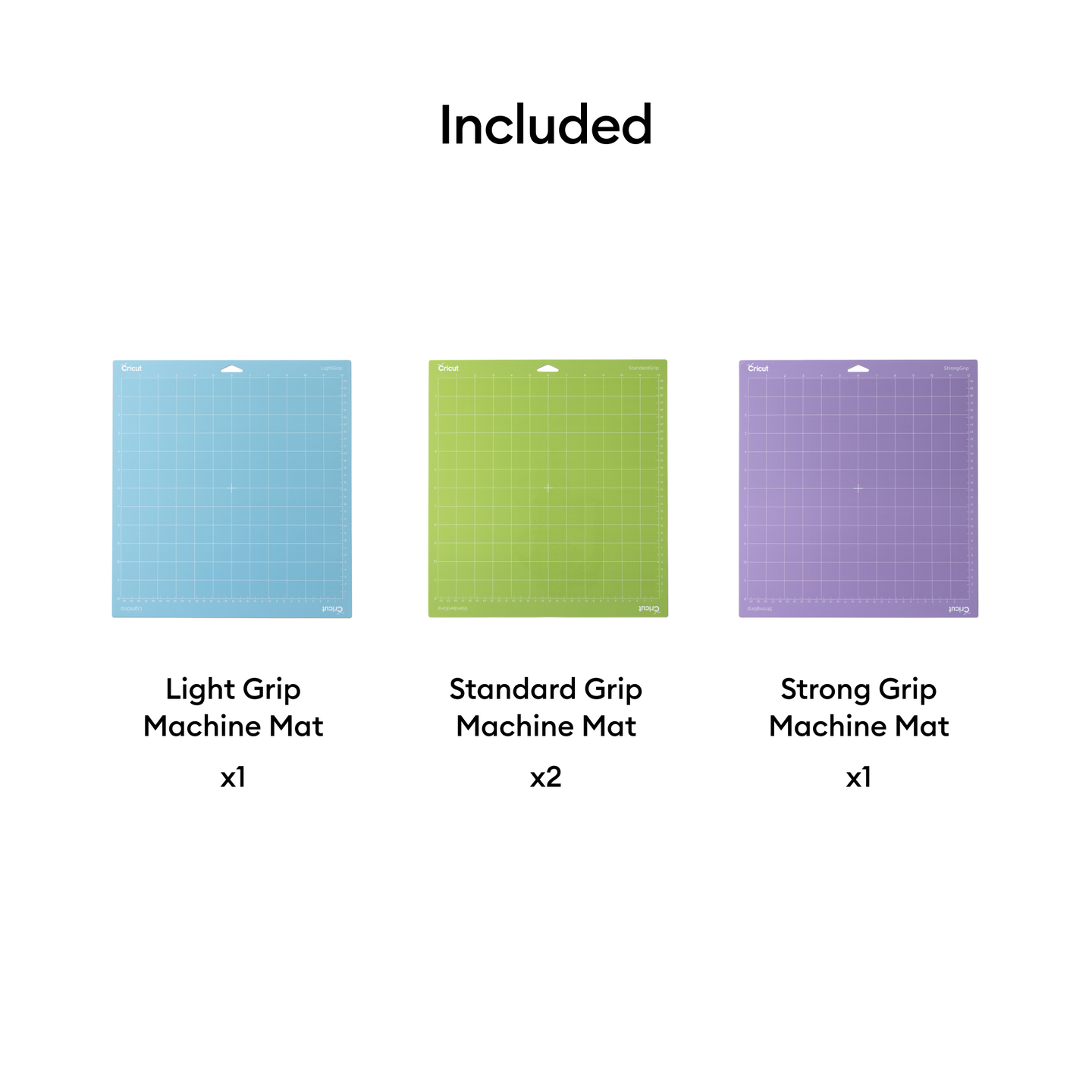 Cricut® Machine Mat Variety Pack - 12 in x 12 in (4 pcs)