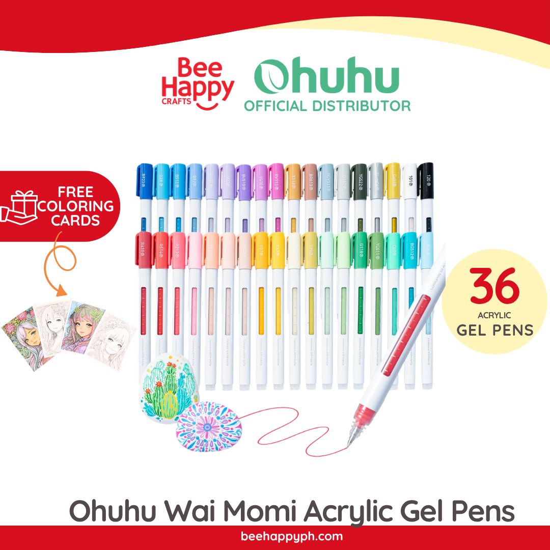 Ohuhu Wai Momi Acrylic Gel Pens