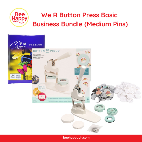 We R Button Press Basic Business Bundle (Medium Pins)