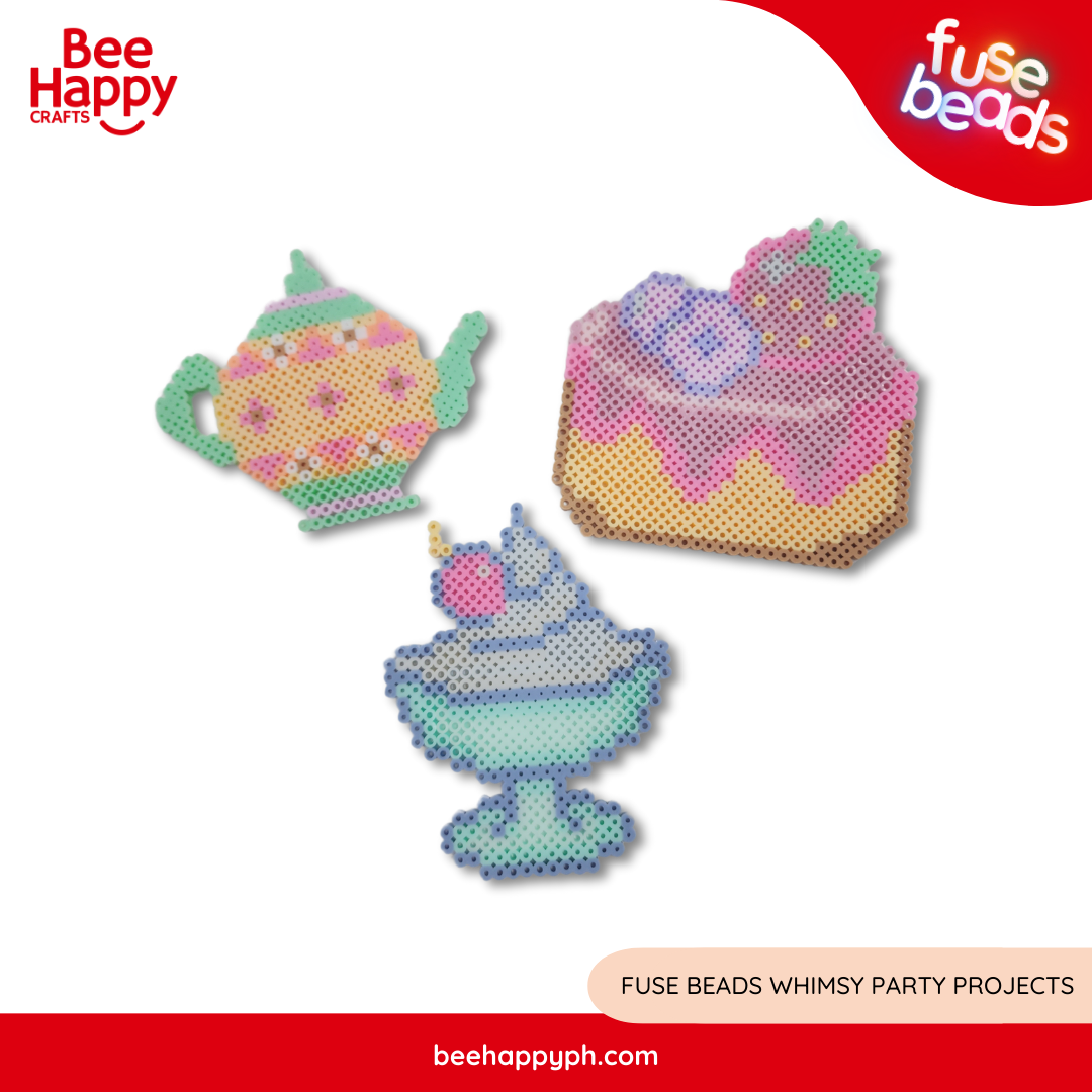 Kindli Fuse Beads Party Kit (8,000 Beads + Accessories) By Bee Happy