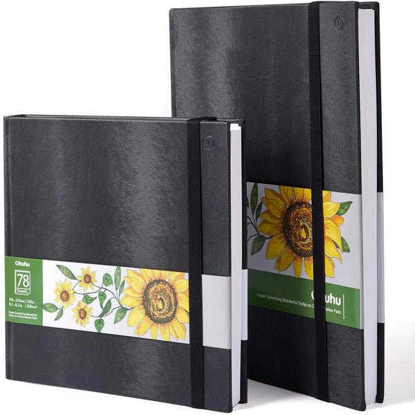 Ohuhu Marker Pads Art Sketchbooks for Markers, 2 Pack Y44-83000-07