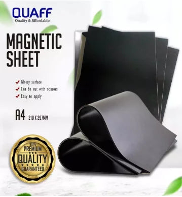 Quaff Magnetic Sheets Non-Adhesive A4 (10sheets)