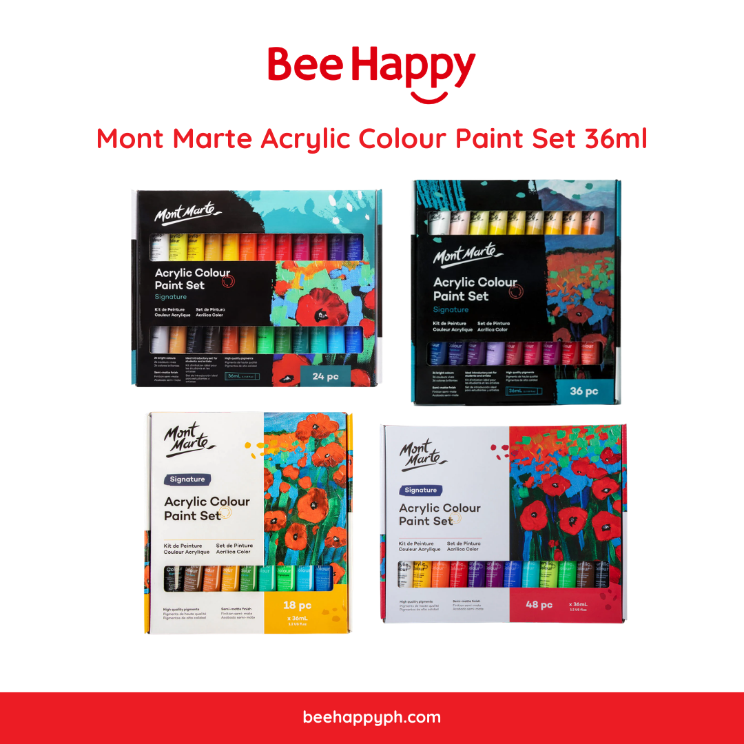 Mont Marte Acrylic Colour Paint Set 36ml