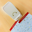 Bee Happy Keychain Punch 25mm