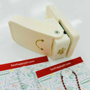 Bee Happy Keychain Punch 25mm