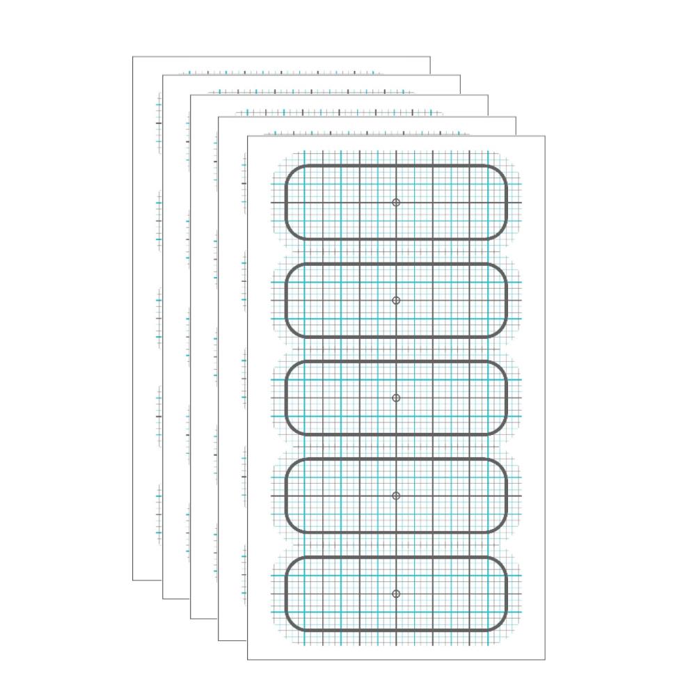 We R Makers Jewelry Press Alignment Stickers 25pcs