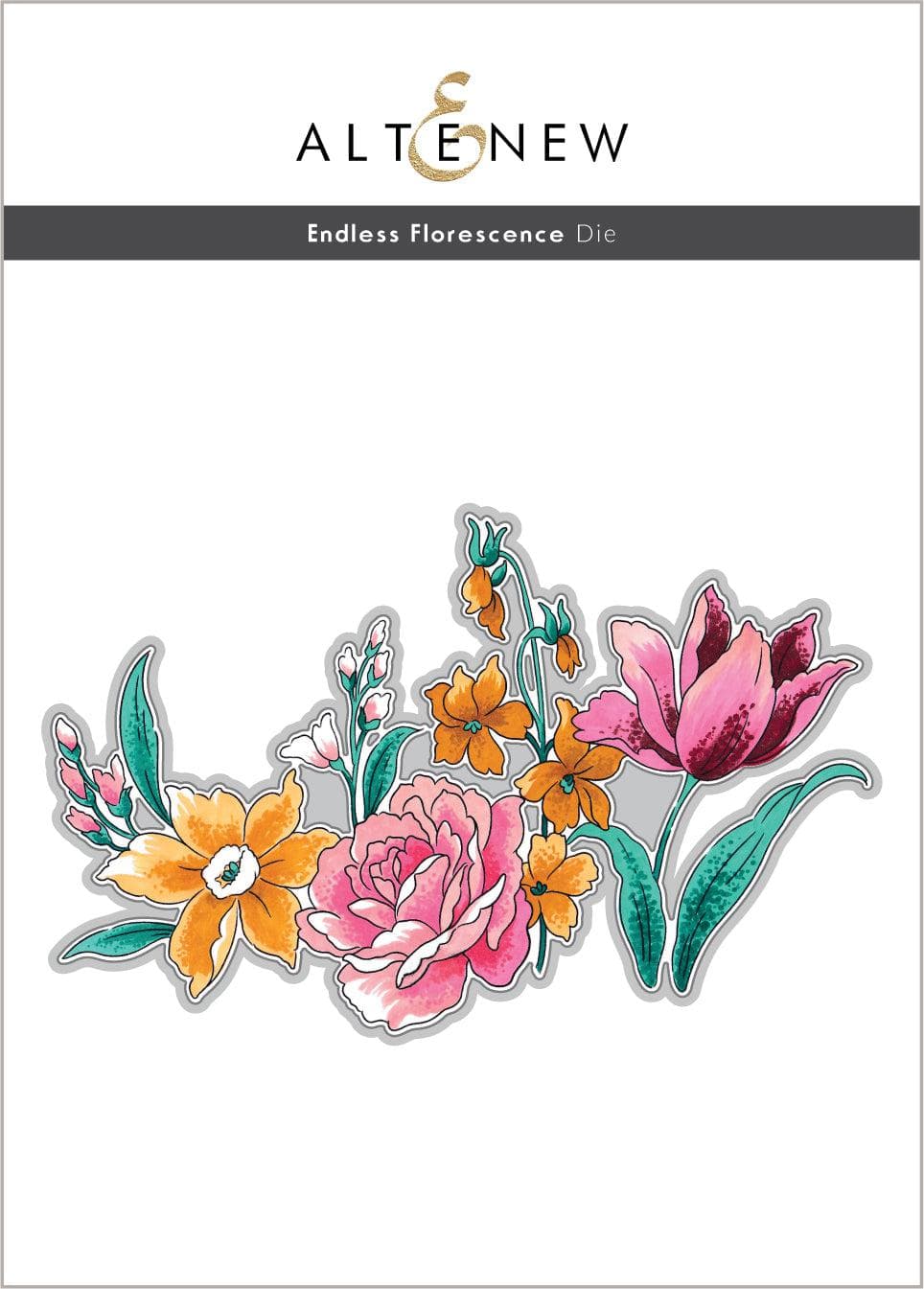 Altenew Endless Florescence Stamp & Die Bundle