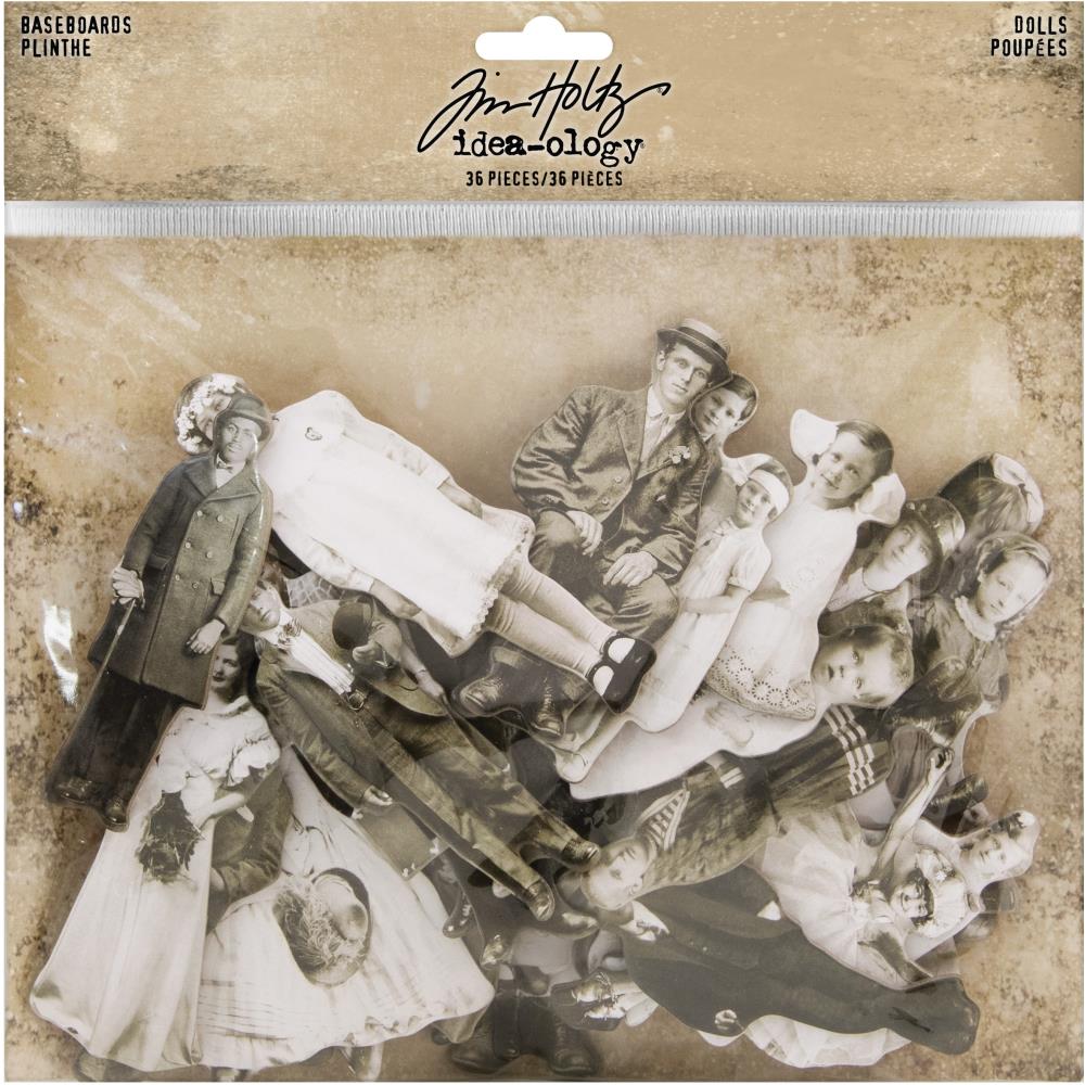 Tim Holtz Idea-Ology Baseboard Dolls