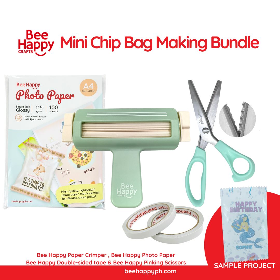 Bee Happy Mini Chip Bag Making Bundle