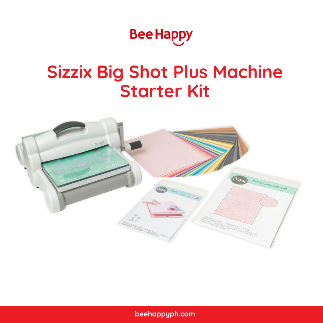 Sizzix Big Shot Plus Starter Kit (Gray and White)