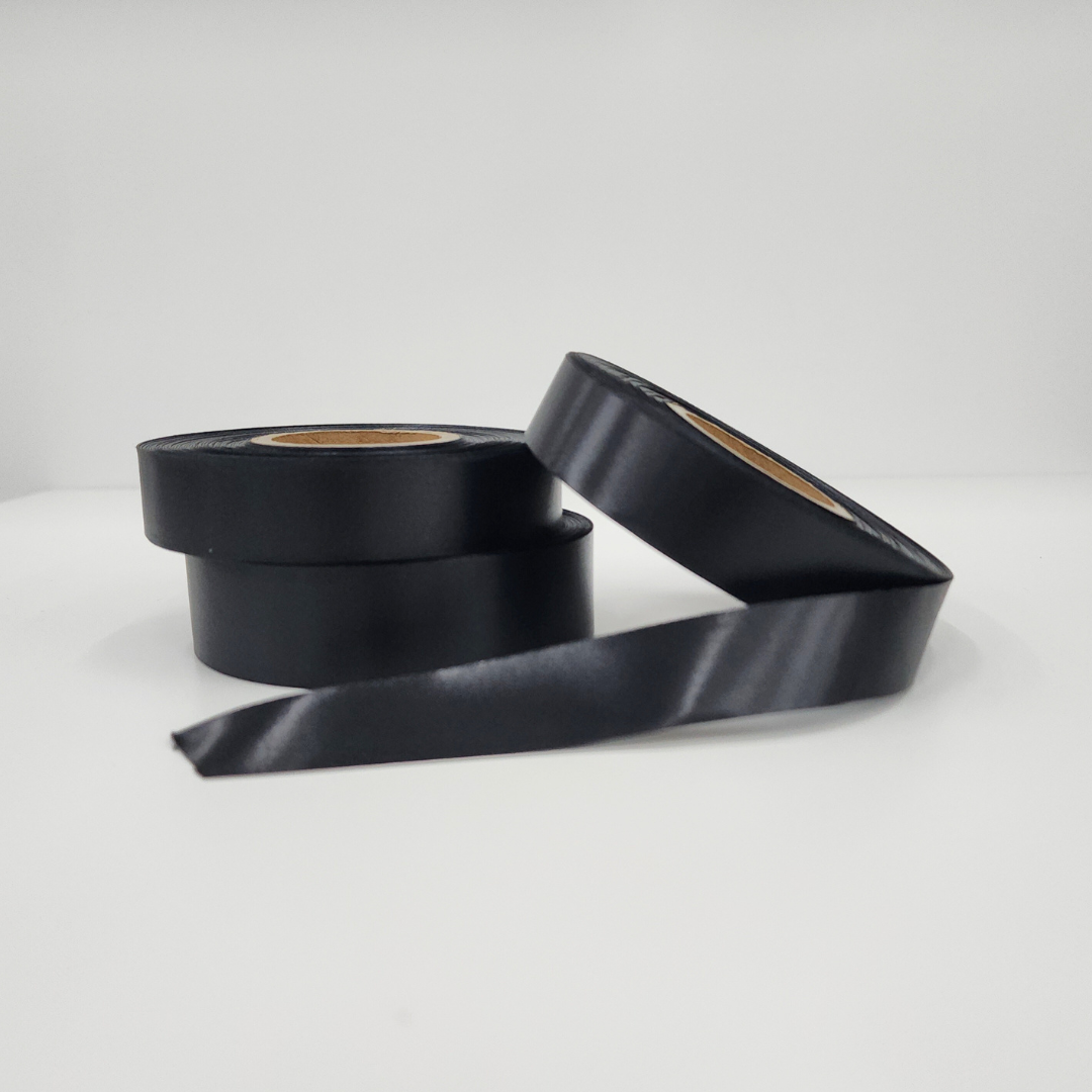 Bee Happy Premium Satin Ribbon Roll – 50 Meters (15mm / 20mm / 25mm)