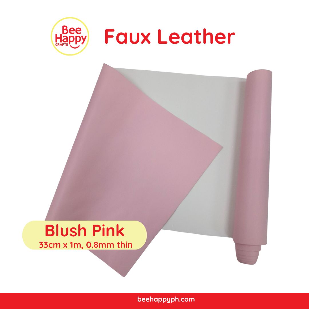 Bee Happy Thin Faux leather 33cm x 1m For Cricut, Silhouette, Sizzix and Brother