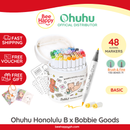 Ohuhu x Bobbie Goods Honolulu B 48 Basic Colors Dual Tips Brush & Fine Y30-80405-71