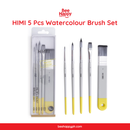 HIMI 5 Pcs Watercolour Brush Set