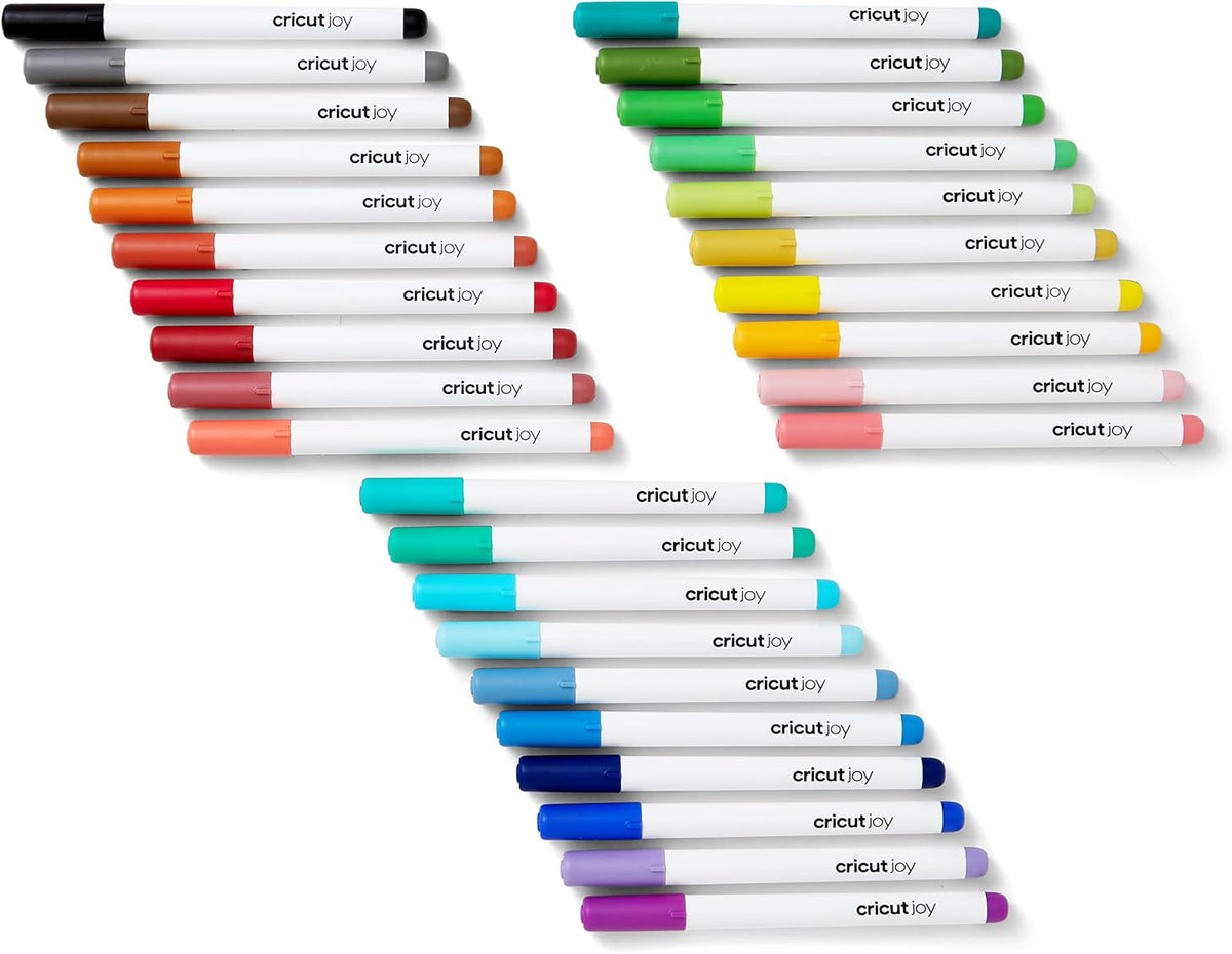 Cricut Joy Permanent Fine Point Pens 0.4 mm, Ultimate (30 ct)