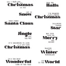 Sizzix Clear Stamps Set 12PK - Seasonal Vibes