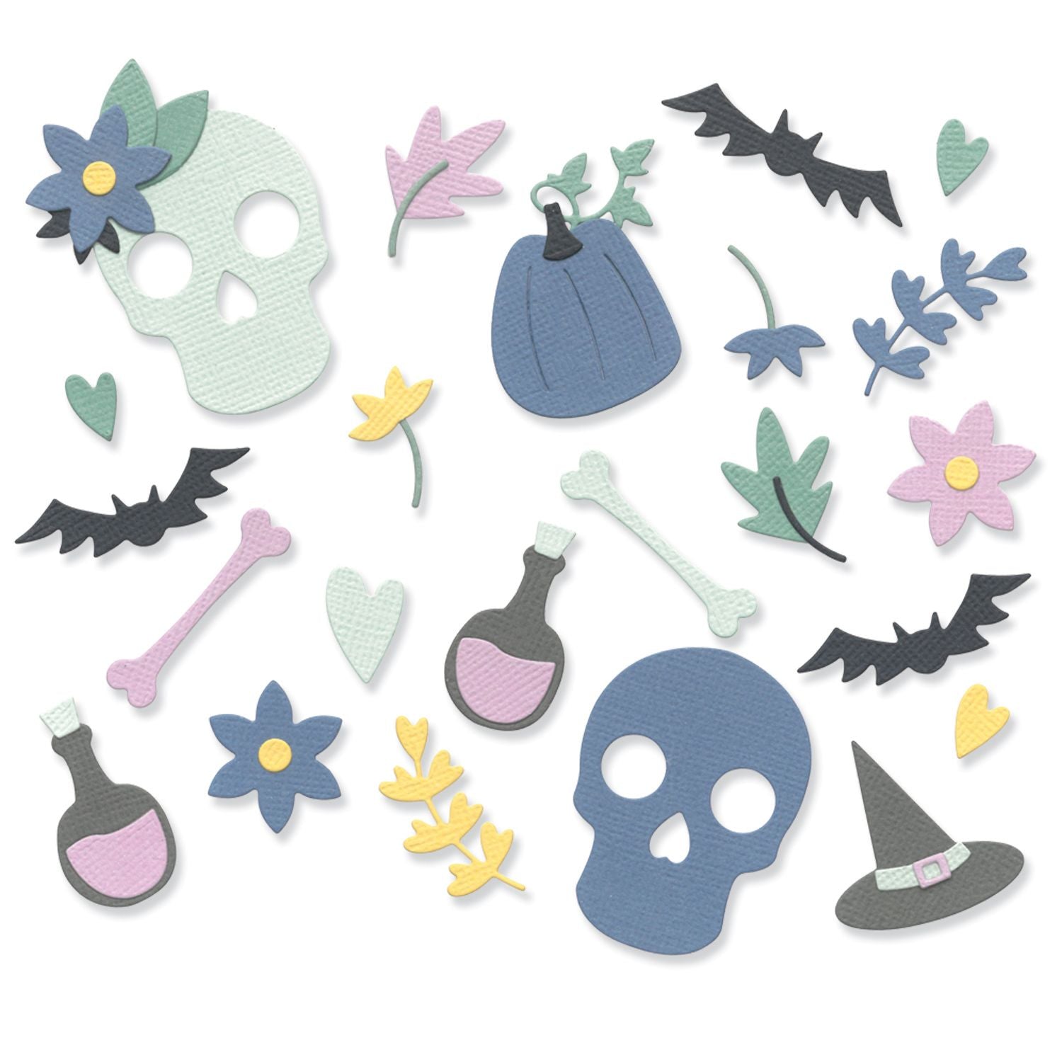 Sizzix Thinlits Die Set 15PK - Spooky Icons