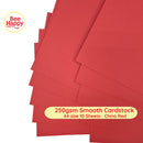 Bee Happy 250gsm Smooth Cardstocks 10 Sheets - Primary Colors