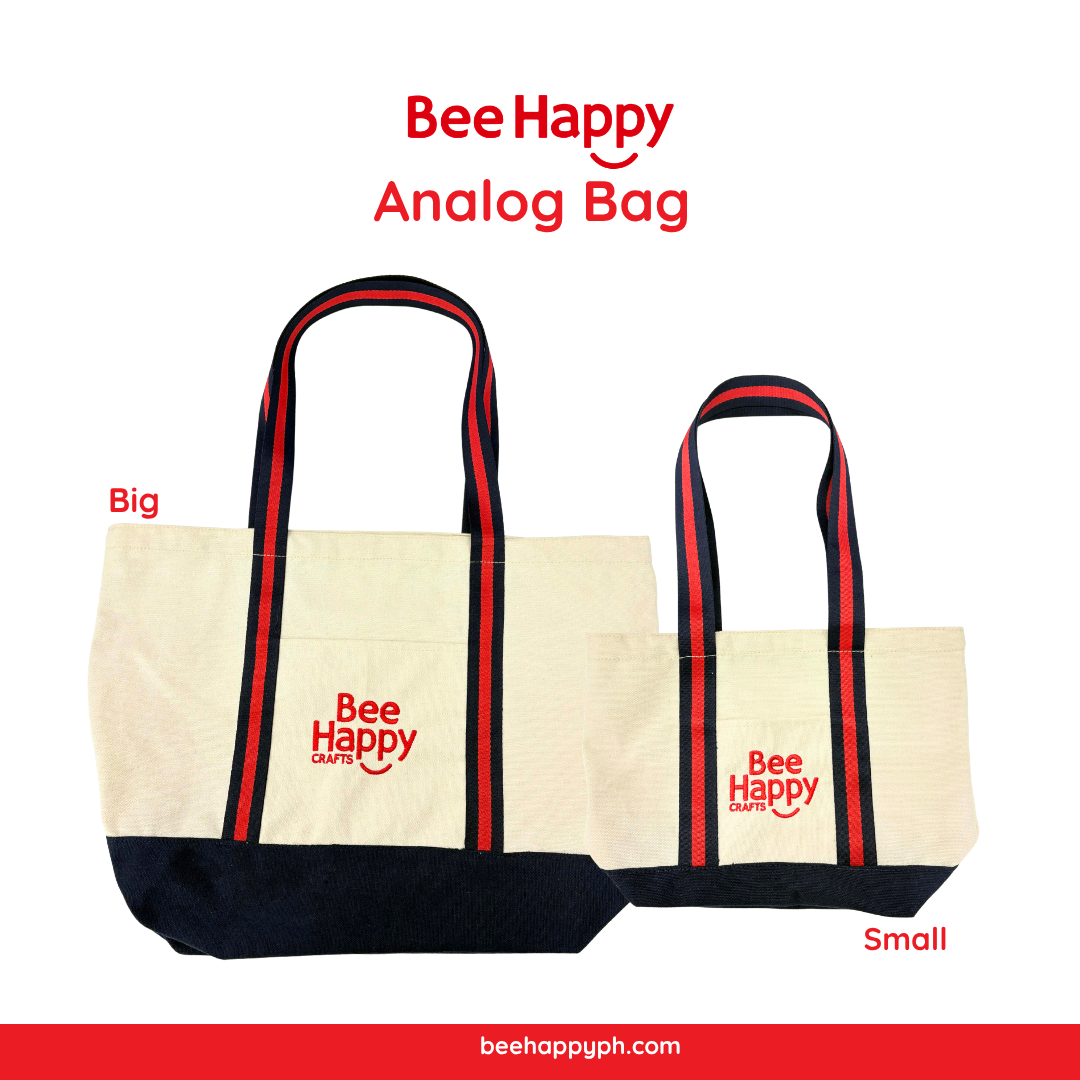 Bee Happy Analog Bag / Tote Bag
