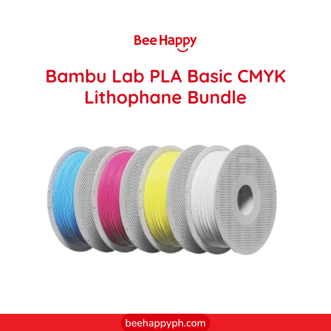 Bambu Lab PLA Basic CMYK Lithophane Bundle 3D Printing Filament