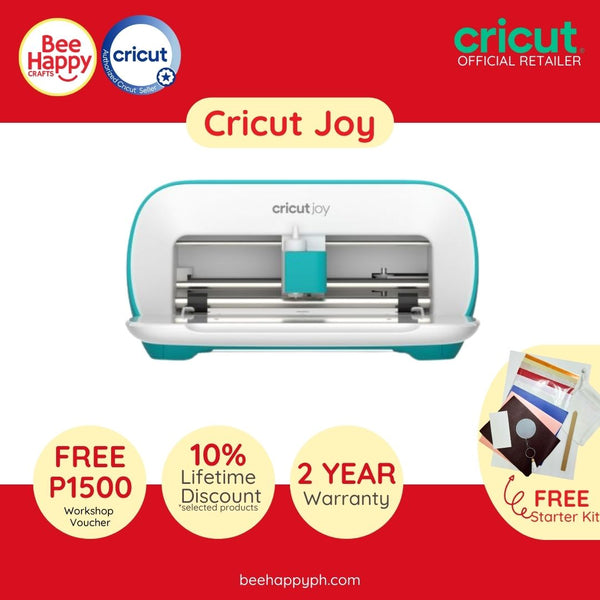 Cricut Joy Portable and Compact DIY Cutting Machine + Free Starter Kit + Free Workshop