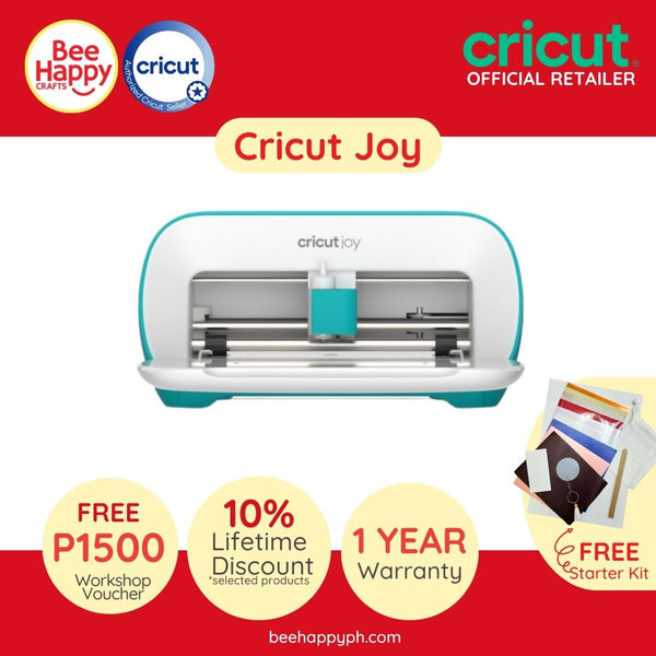 Cricut Joy Portable and Compact DIY Cutting Machine + Free Starter Kit + Free Workshop